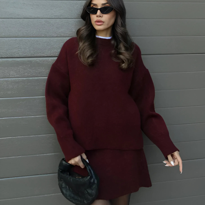 Amelie – Rock und Pullover Kombination