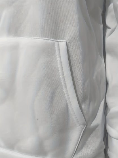 Ein Tag – Modischer Kapuzenpulli aus Baumwolle mit Statement