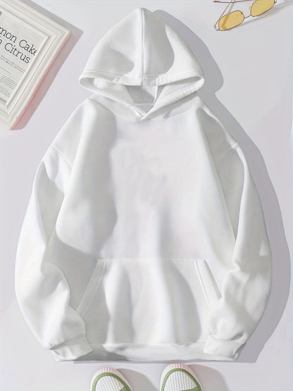 Ein Tag – Modischer Kapuzenpulli aus Baumwolle mit Statement