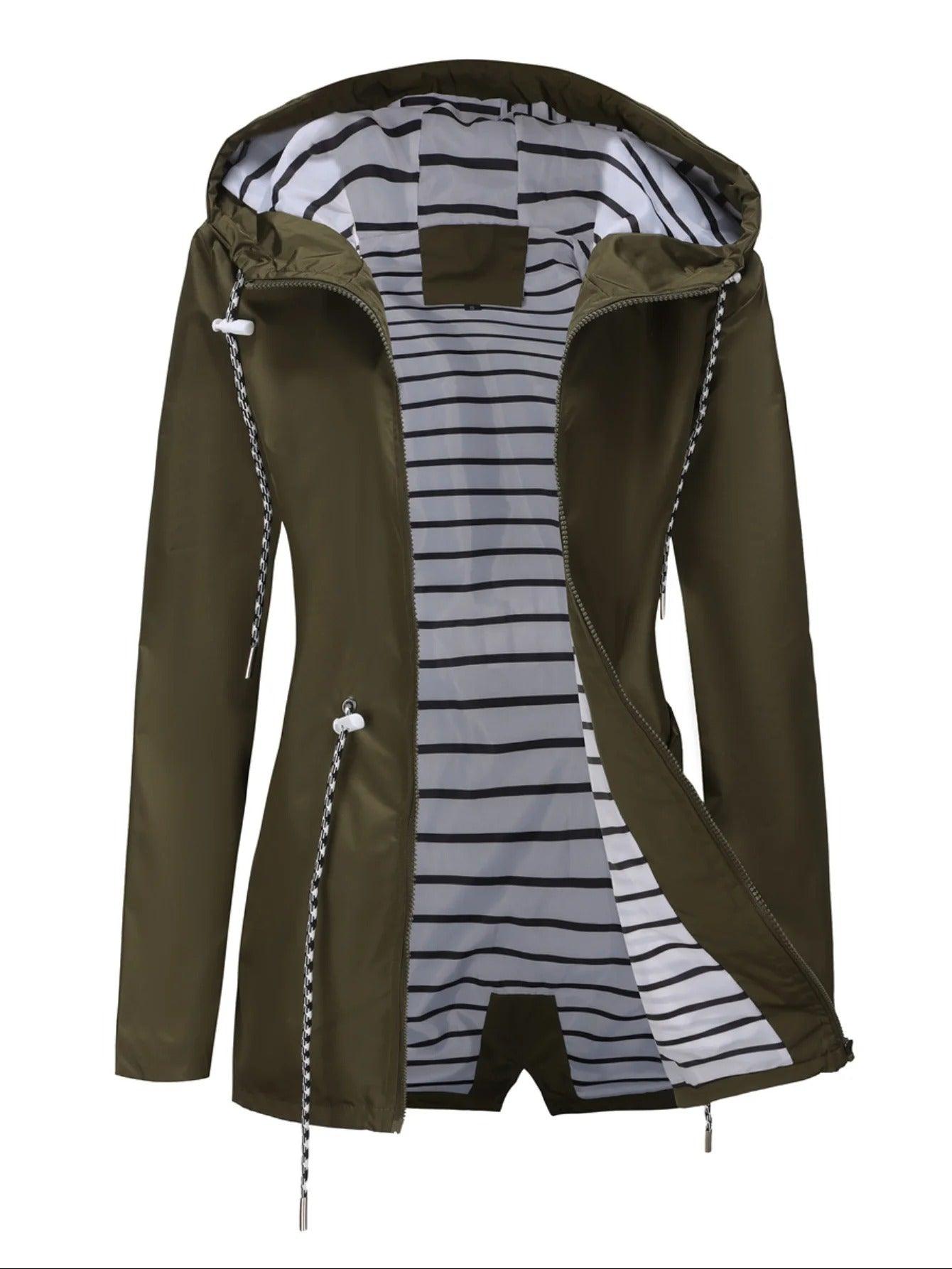 Nathalie – Lange Jacke, wasserfest