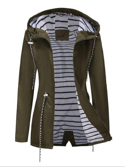 Nathalie – Lange Jacke, wasserfest