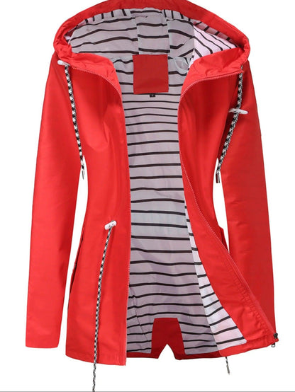 Nathalie – Lange Jacke, wasserfest