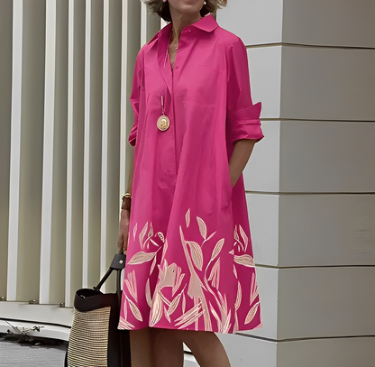 Maeva – Trendiges Frauenhemdkleid