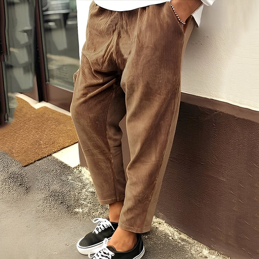 Marvin - Bequeme Cordhose für Herren im Baggy-Stil