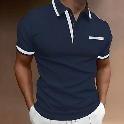 Callahan - Elegantes Polo-Shirt mit Tasche für Herren