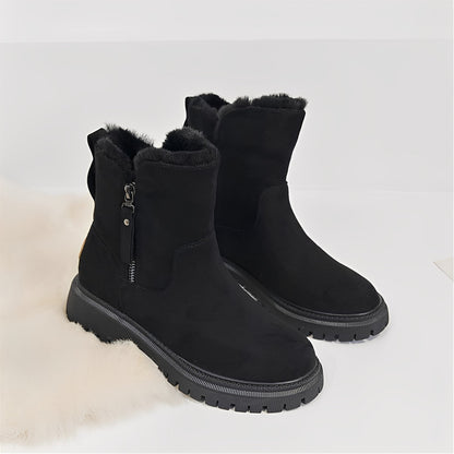 Raschelle - Trendige, leichte Damenstiefel mit Fleecefutter