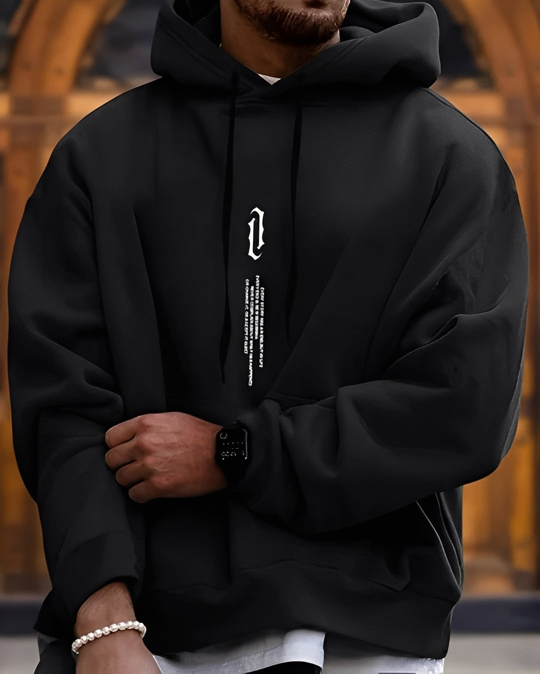 Beckham - Trendiger Männer-Hoodie mit Aufdruck