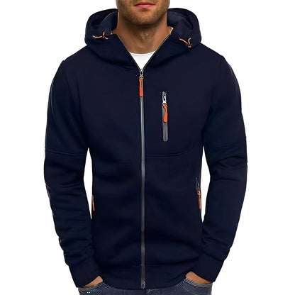 Lowell - Bequeme, stilvolle Herrenjacke mit Kapuze