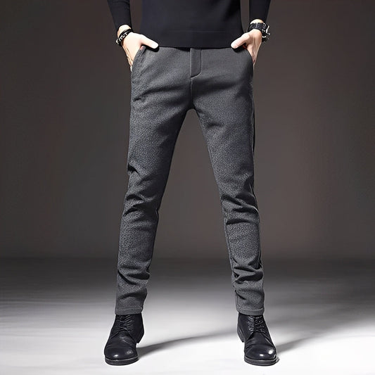 Roger - Elegante, schlank geschnittene Herrenhose