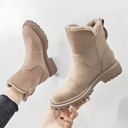 Raschelle - Trendige, leichte Damenstiefel mit Fleecefutter