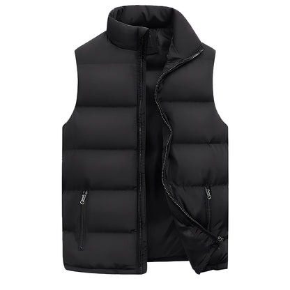 Darryl - Bequeme, warme Herrenweste mit Zipper