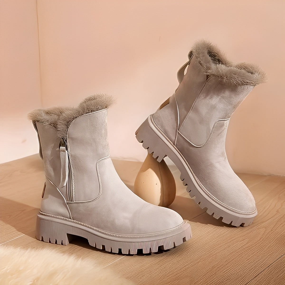 Evelynn - Damen-Winterstiefel mit Fleecefutter und vielseitiger Verwendung