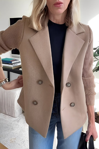 Maryann - Stilvoller Damen-Wollmantel für den Arbeitsweg