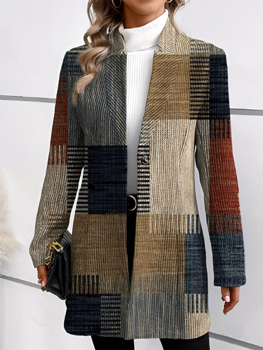 Tiffany - Eleganter, langer Damenblazer für formelle Gelegenheiten