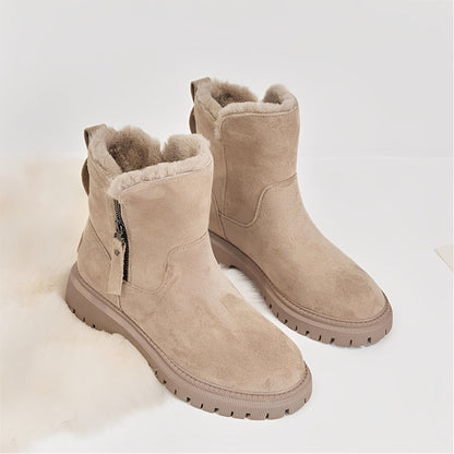 Raschelle - Trendige, leichte Damenstiefel mit Fleecefutter