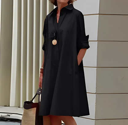 Maeva – Trendiges Frauenhemdkleid
