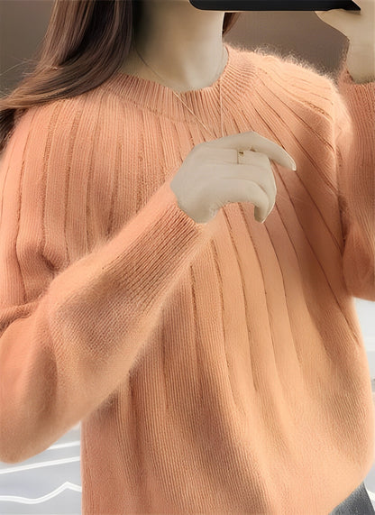 Cornelia - Bequemer, locker geschnittener Damen-Kaschmirpullover
