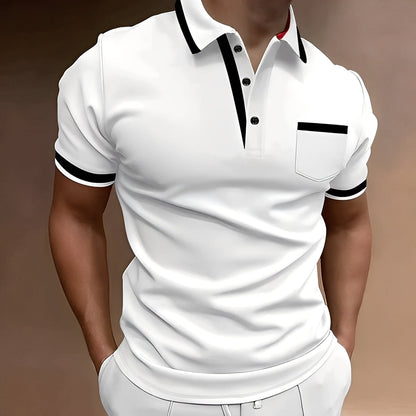 Callahan - Elegantes Polo-Shirt mit Tasche für Herren