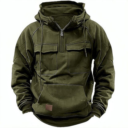 Heikki – Modischer Winterpullover mit Kapuze