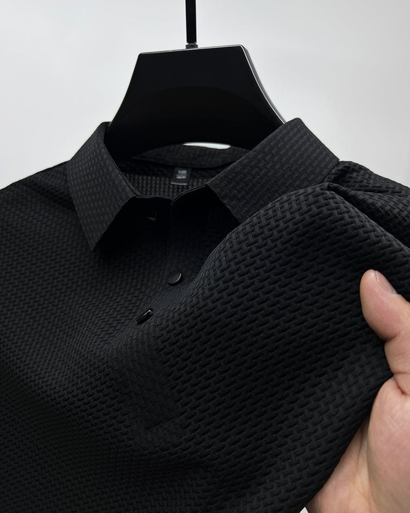 Morten – Polo-Shirt mit Struktur