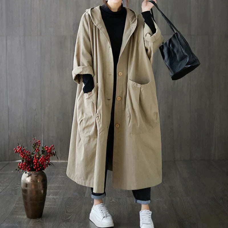 Marta – Weit geschnittener Trenchcoat