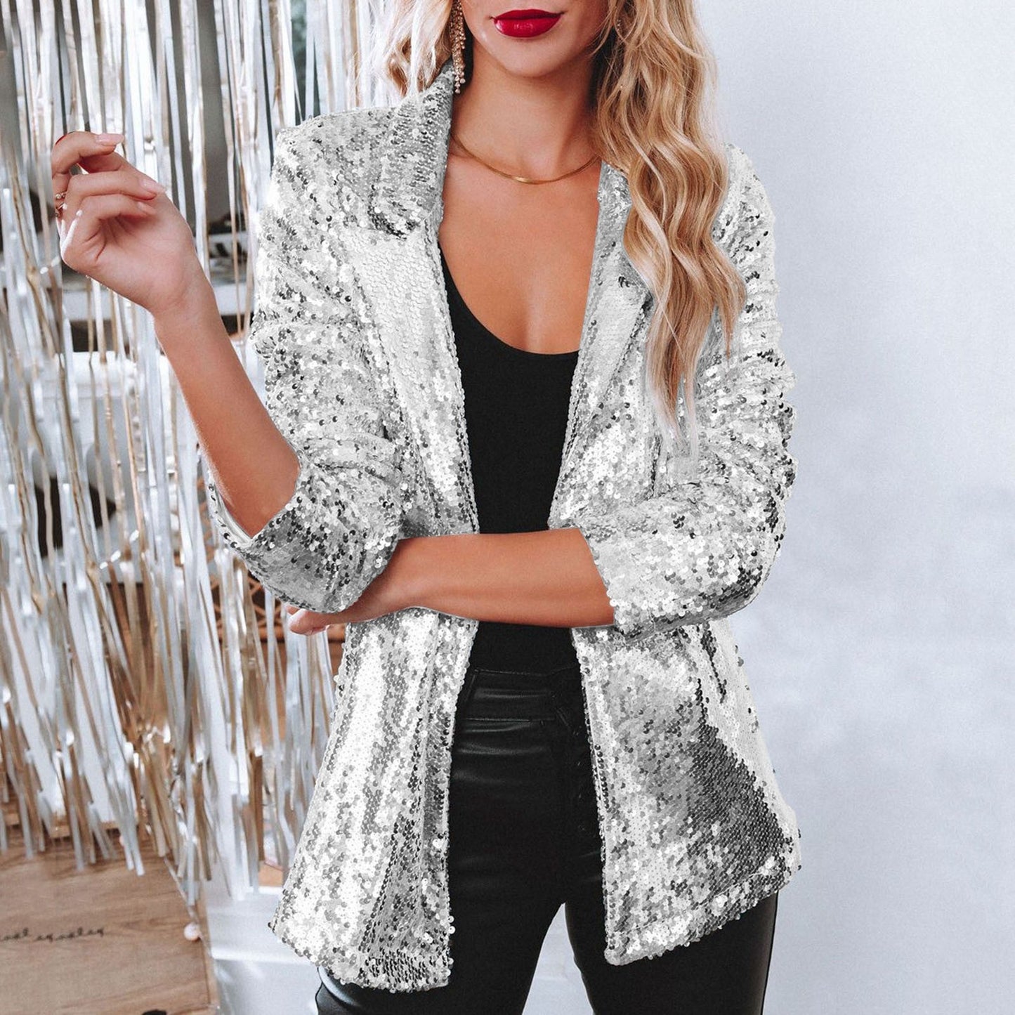 Cora – Schicker Paillettenblazer